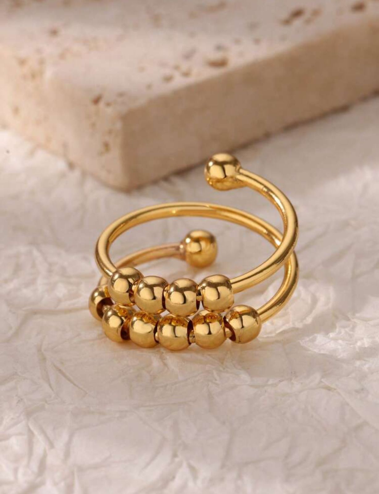 Anillo Para Ansiedad Doble Argolla