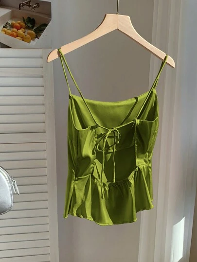 Blusa satinada M